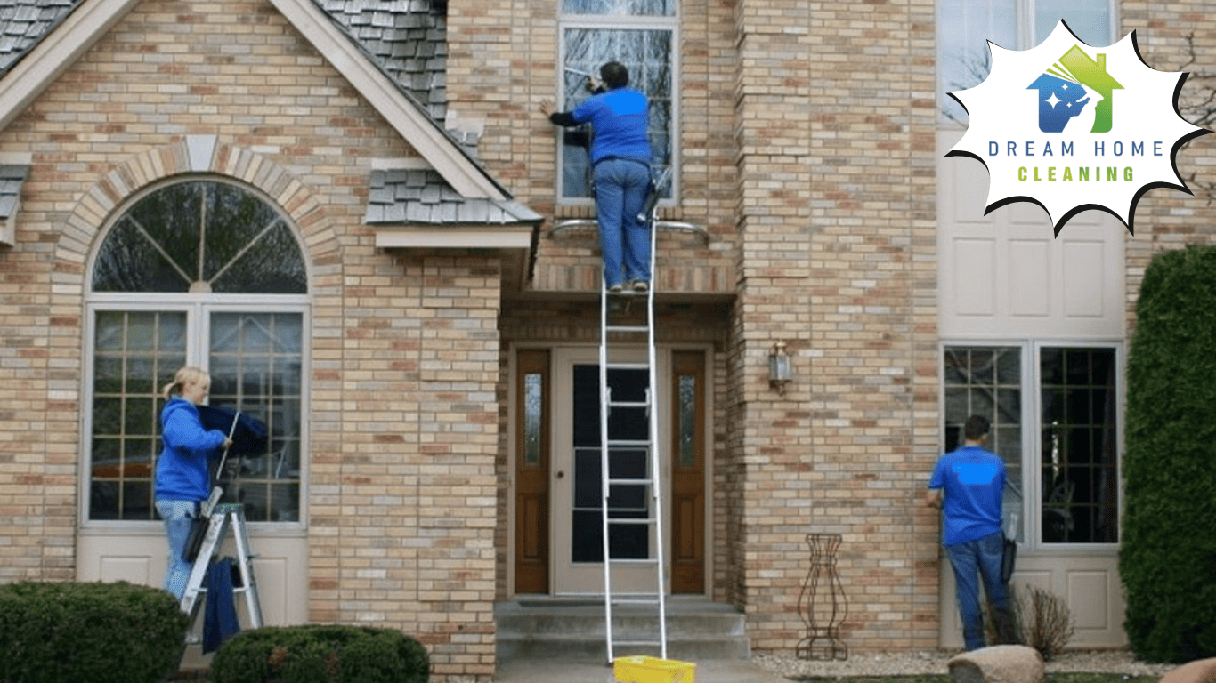 Villa Facade Cleaning