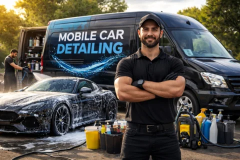 Mobile Car Wash in Ajman