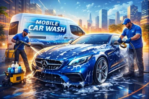 Mobile Car Wash in Ajman