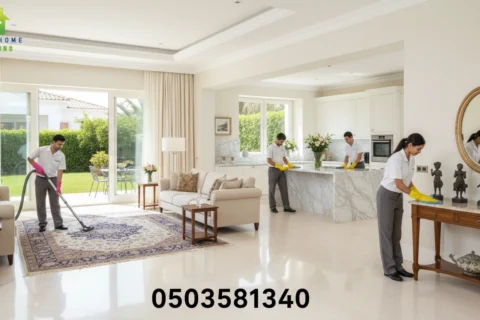 تنظيف فلل في عجمان