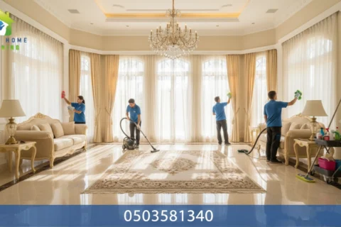 تنظيف فلل في أبوظبي