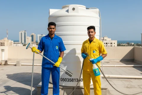 تنظيف خزانات المياه في دبي
