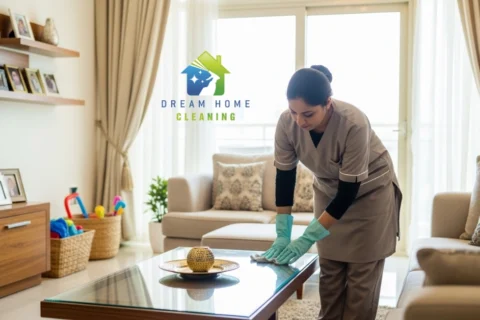 تنظيف بالساعة في دبي