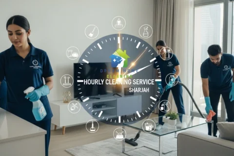 hourly cleaning in Sharjah