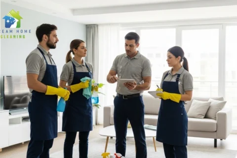 تنظيف بالساعة في أبو ظبي