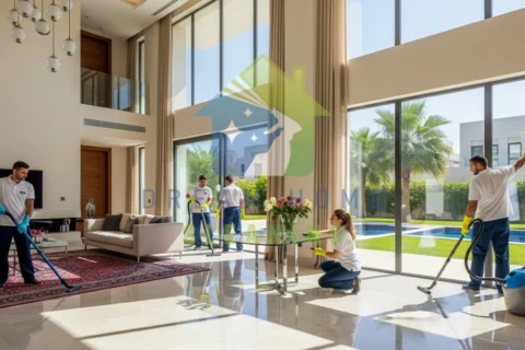 تنظيف فلل في دبي هيلز