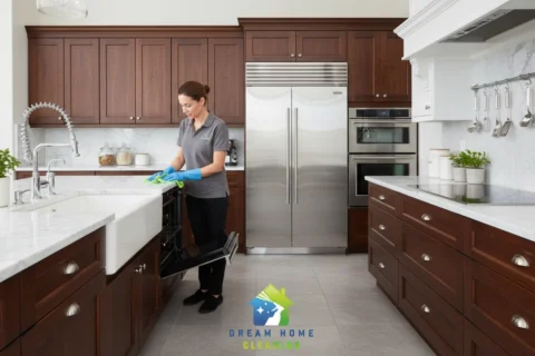 تنظيف المطبخ بعد الطبخ في دبي