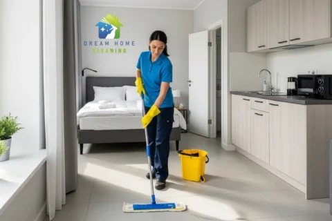 تنظيف استديو بالساعة