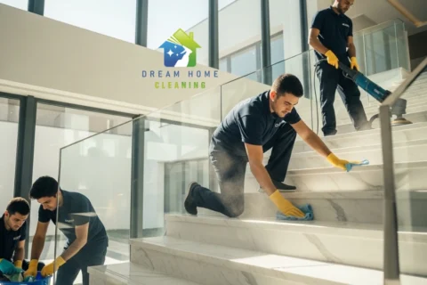 تنظيف فلل في المويهات عجمان بعد التشطيب