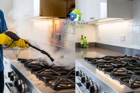 تنظيف المطبخ بالبخار