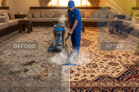 تنظيف سجاد في مجلس